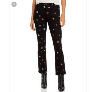 MOTHER The Insider High Rise Ankle Jeans in Fresh As A Daisy Sz 26 NWT